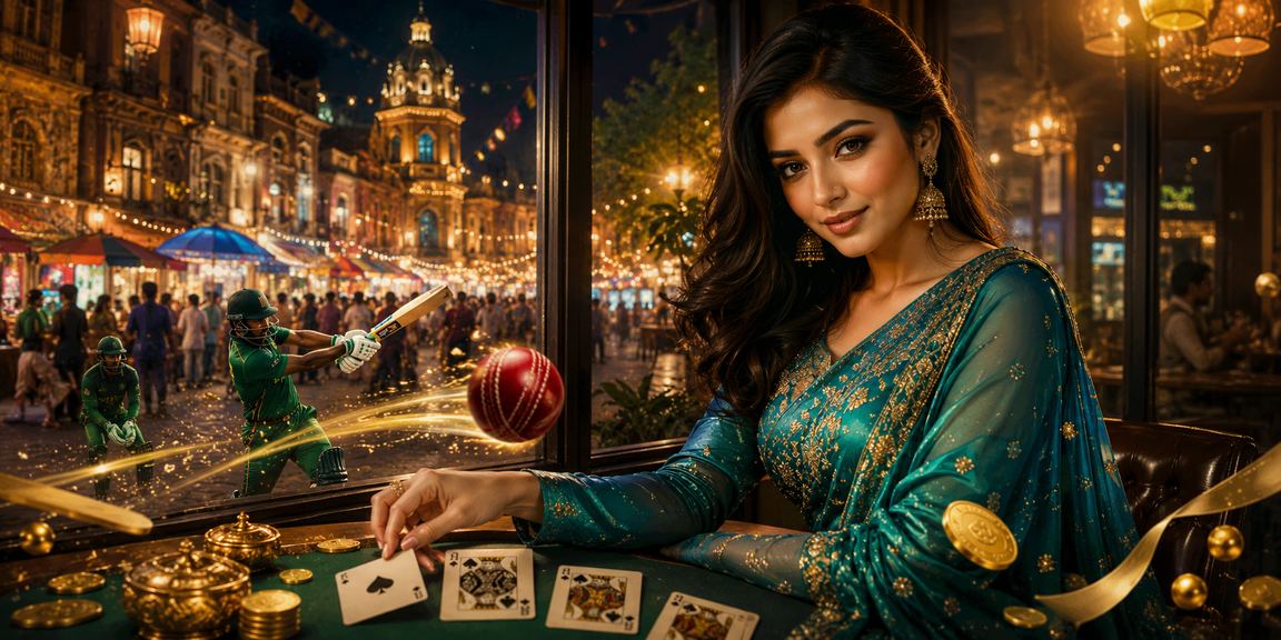 ময়মনসিংহে ক্রিকেট বেটিং একটি সন্ধ্যার বাজারের দৃশ্য